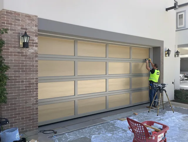 Garage door replacement service by Hudson Garage Door Repair in Hudson